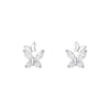 Crystal Butterfly Earrings