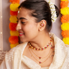 92.5 Silver Needle Lotus Kundan Earcuff