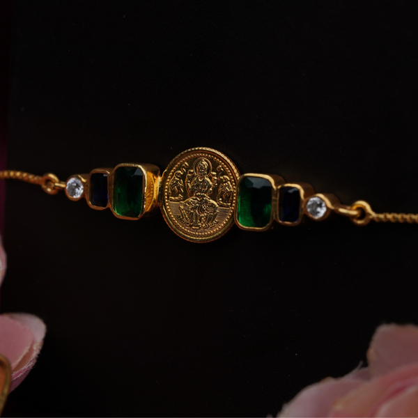 999 Silver Dhanlakshmi Bracelet