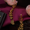 999 Silver Dhanlakshmi and Lotus Earcuff