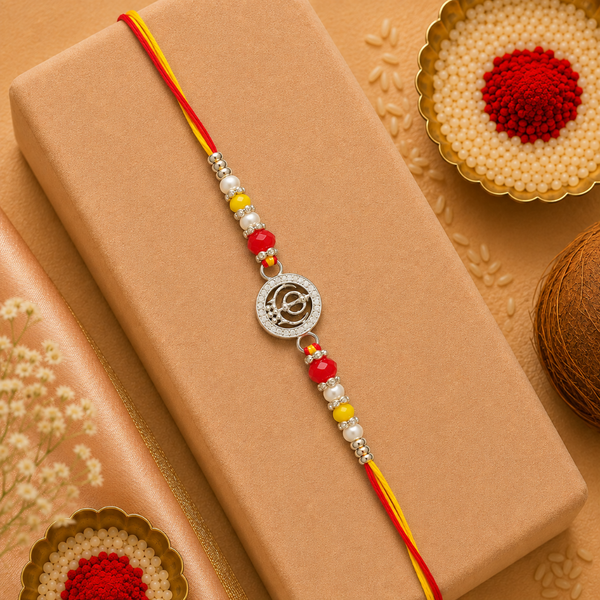 Shubh Sutra – 925 Sterling Silver Rakhi