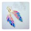 Whisperwing drop earrings
