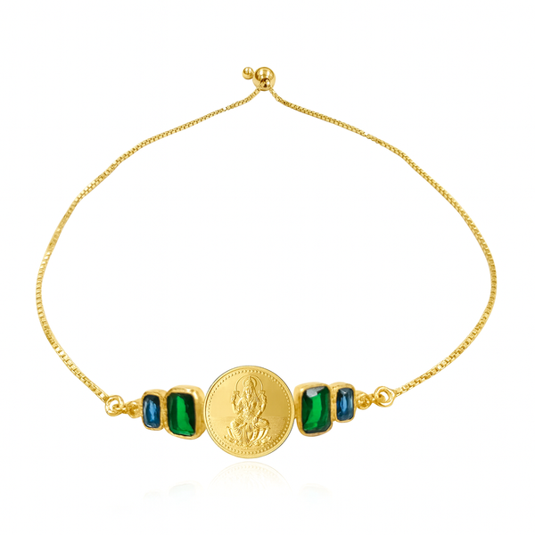 92.5 Silver Dhanlakshmi Bracelet