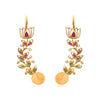 999 Silver Dhanlakshmi and Lotus Earcuff