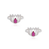 92.5 Set Of Three Silver Toe Rings