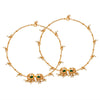 92.5 Silver Double Swan Anklet
