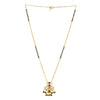 92.5 Silver Peacock Mangalsutra Necklace
