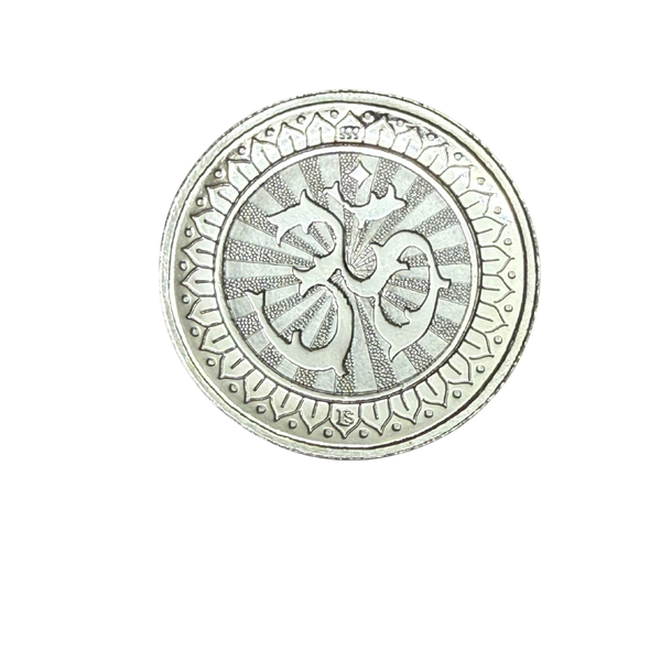 Om 999 Silver Coin