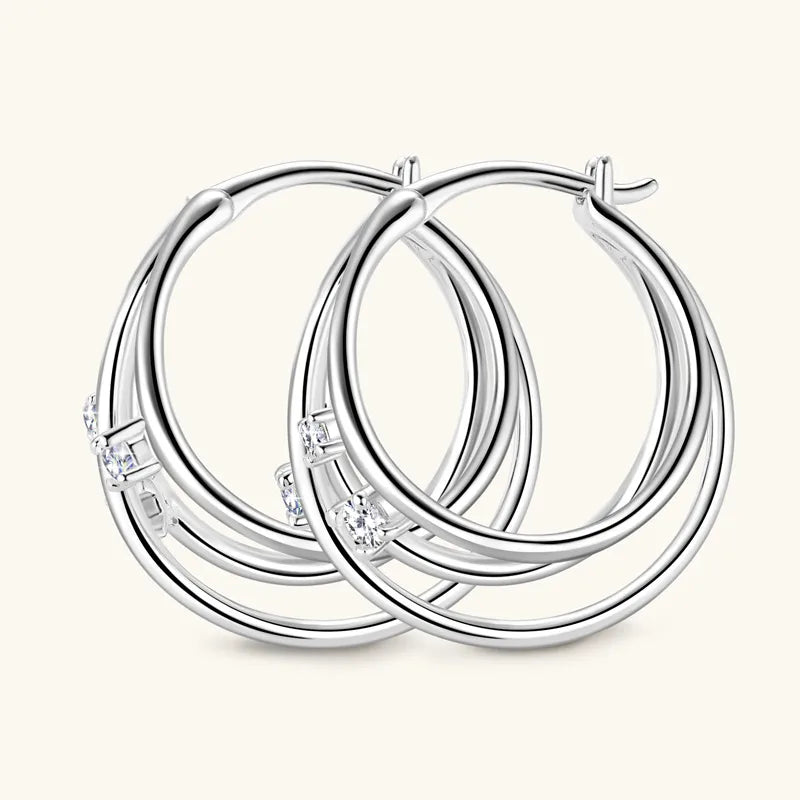 Tripple Hoopla Earrings