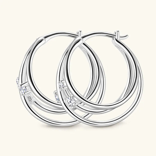 Tripple Hoopla Earrings