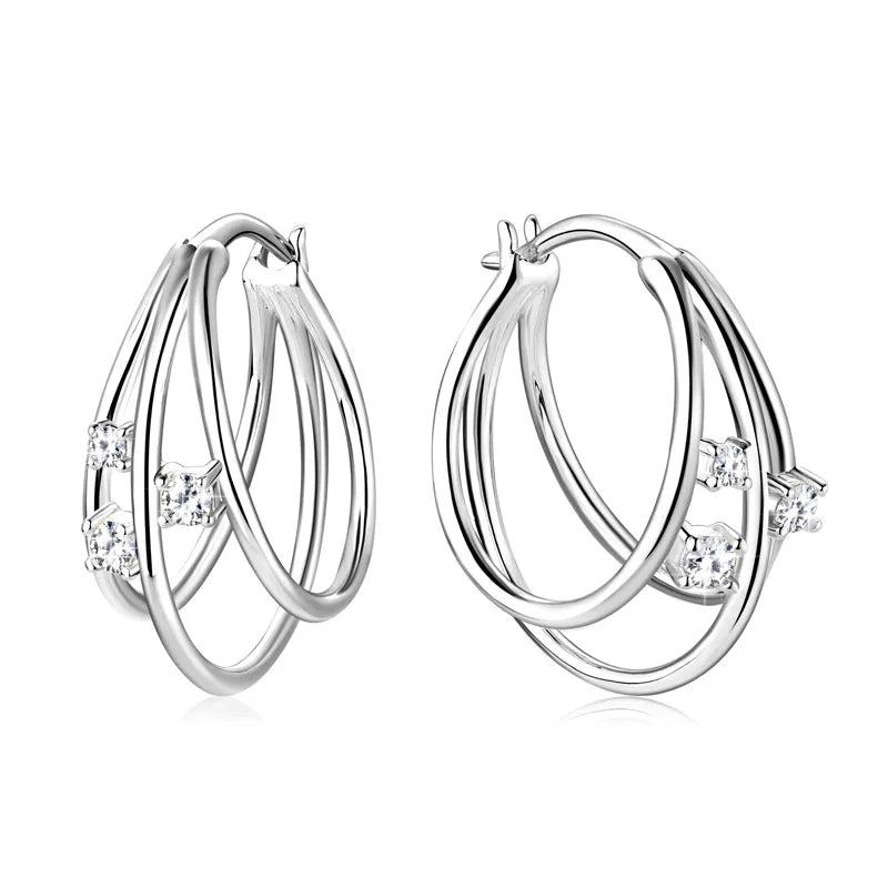 Tripple Hoopla Earrings