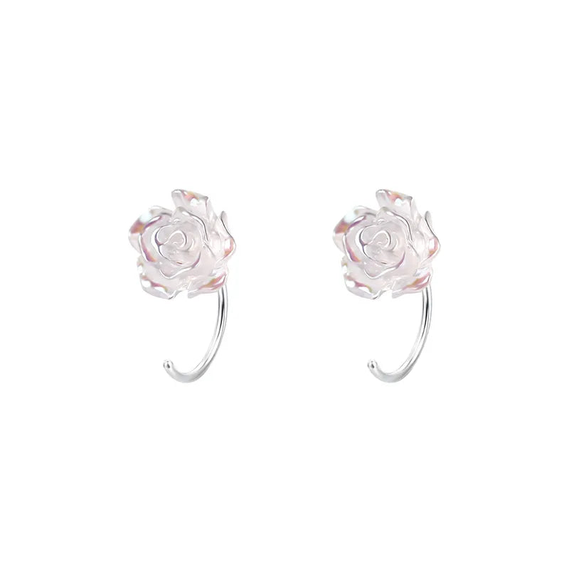 Garden Rose Ear Hook