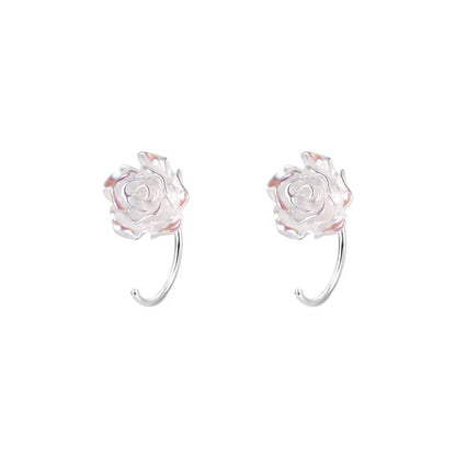 Garden Rose Ear Hook