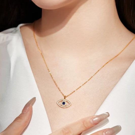 Protection Eye Pendant Necklace