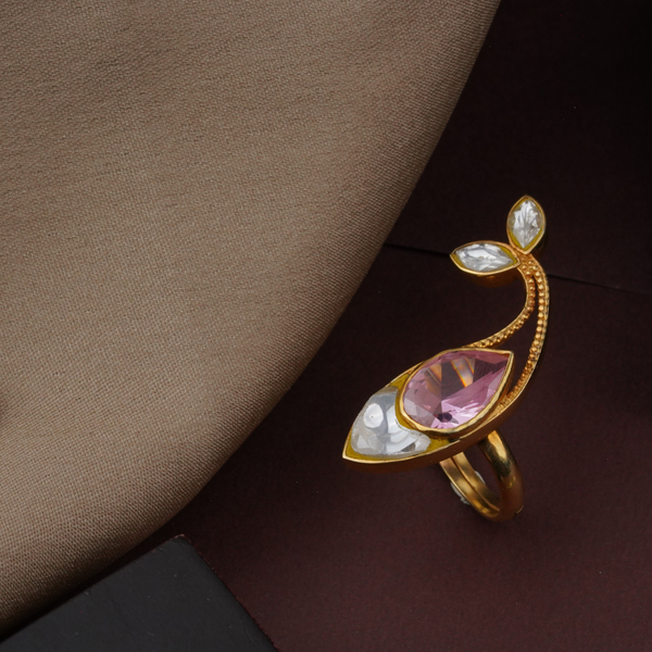 92.5 Silver Gulabo Pisces Ring