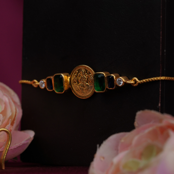 999 Silver Dhanlakshmi Bracelet