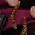 999 Silver Dhanlakshmi and Lotus Earcuff