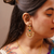92.5 Sterling Silver Kundan Swan Chandbali