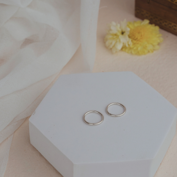 92.5 Set Of Three Silver Toe Rings
