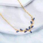 Deep Sea Blue Necklace