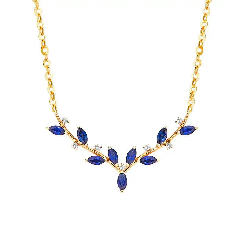Deep Sea Blue Necklace