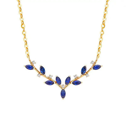 Deep Sea Blue Necklace