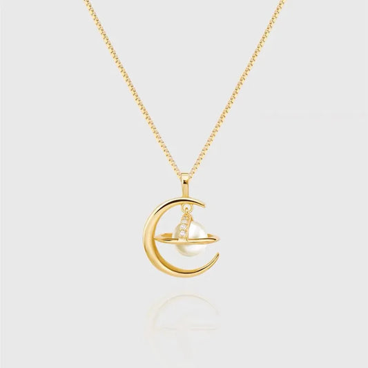 Pearl of the moon Necklace