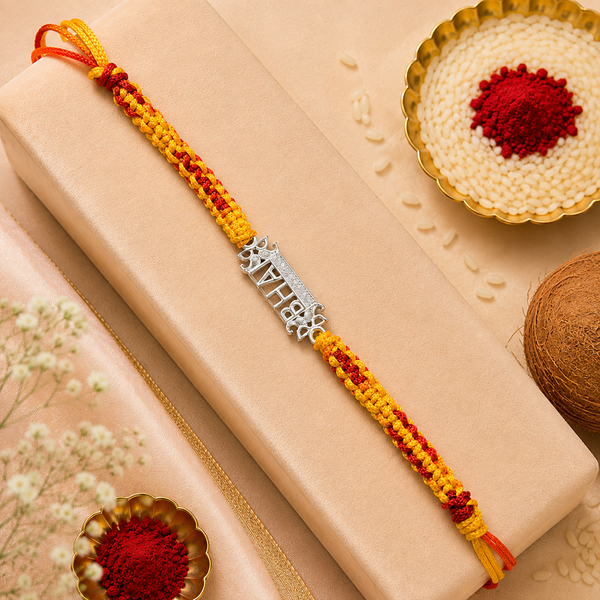 Bhai Bandhan – 925 Sterling Silver Rakhi