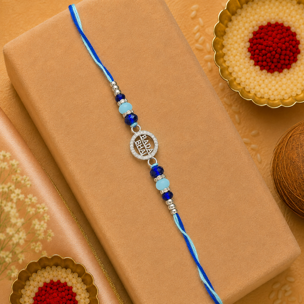 Pyaar Ka Bandhan– 925 Sterling Silver Rakhi