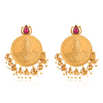 92.5 Silver Dhanalakshmi Ear studs