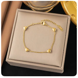 4 Heart Bracelet
