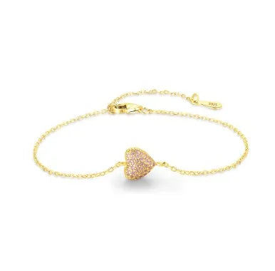 Heart Shape Zircon Bracelets