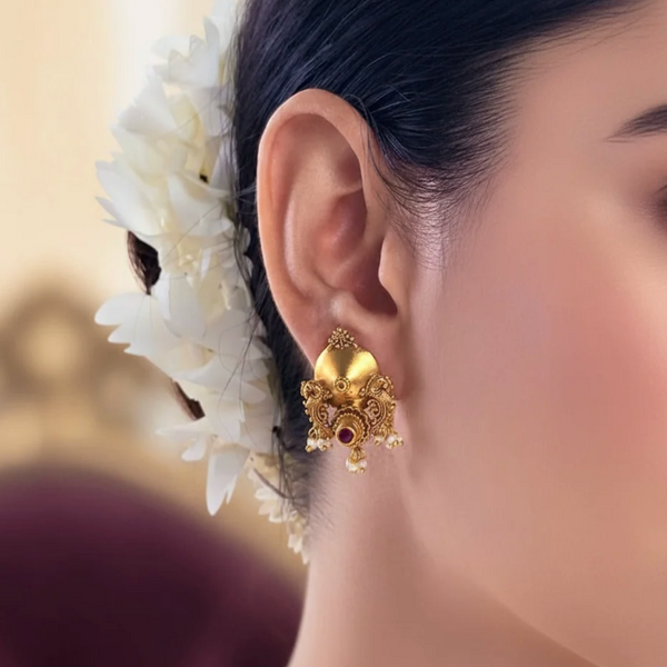 Royal Peacock 925 Earrings