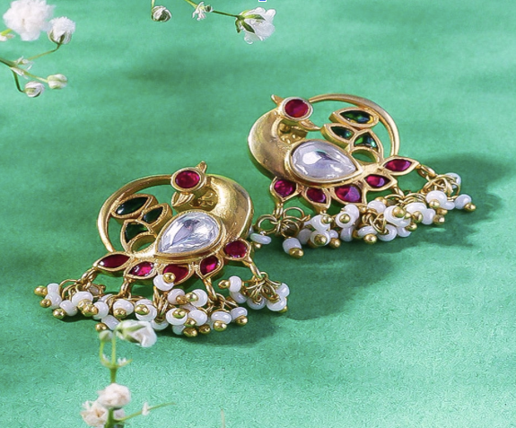 Silver Mor Ear Studs